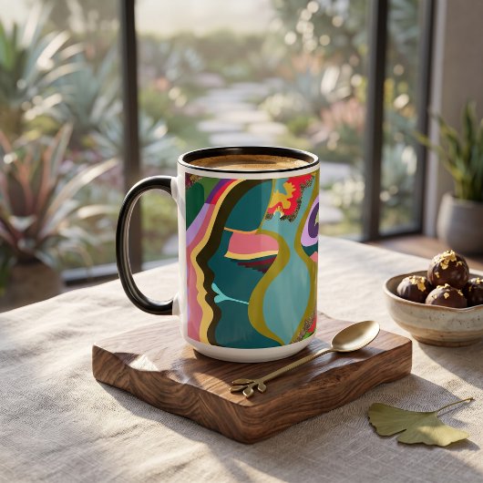 Verborgene Schritte Tasse