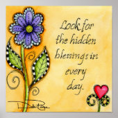 Verborgene Segnungen Poster (Vorne)