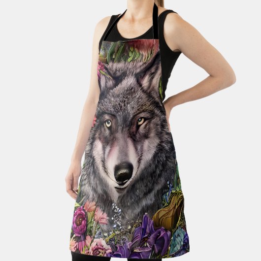 Verborgene Stärke der Wölfe Schürze (InSitu)