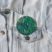 Verborgenes Grün Rot Weiß Bunt Abstrakt Kunst Button (Beispiel)