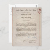 Verbot 18. Änderung Postkarte (Vorne/Hinten)