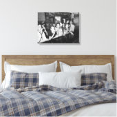 Verbot beendet Party Leinwanddruck (Insitu (Schlafzimmer))