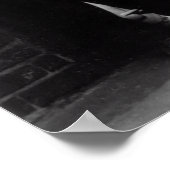 VERBOT DER WEISSEN BELEUCHTUNG POSTER (Ecke)