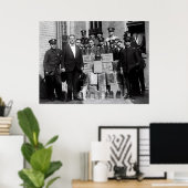 VERBOT DER WEISSEN BELEUCHTUNG POSTER (Heimbüro)