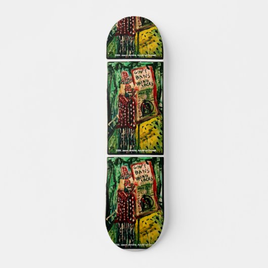VERBOT DES DREAD SKATEBOARD (Vorne)