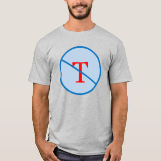 Verbot des T - Shirt von Männern