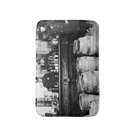 Verbot - Schnellster Polizeibeamter - M Badematte (Vorderseite Vertikal)