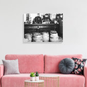 Verbot - Schnellster Polizeibeamter - M Leinwanddruck (Insitu (Wohnzimmer))