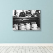 Verbot - Schnellster Polizeibeamter - M Leinwanddruck (Insitu (Holzboden))