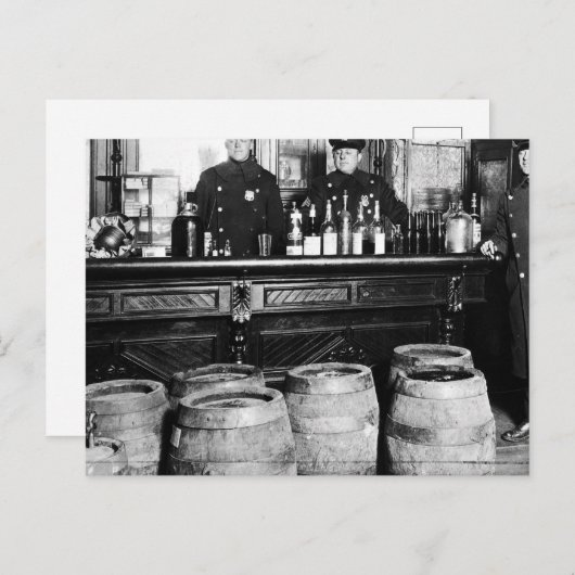 Verbot - Schnellster Polizeibeamter - M Postkarte (Vorne/Hinten)