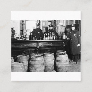 Verbot - Schnellster Polizeibeamter - M Quadratische Visitenkarte