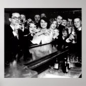 VERBOT SPEAKEASY TOAST c. 1929 Poster (Vorne)