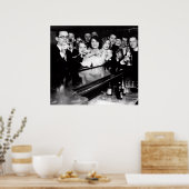 VERBOT SPEAKEASY TOAST c. 1929 Poster (Küche)