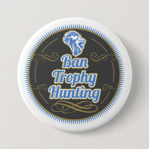 Verbot-Trophäe-Jagd Button