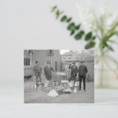 Verbot von Agenten mit Moonshine Still, 1922 Postkarte (Stehend Vorderseite)