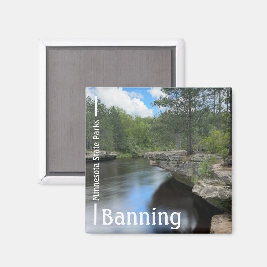 Verbot von Staat Park Magnet (Vorderseite/Rückseite)