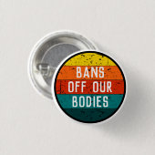 Verbote für unsere Körper Button (Vorne & Hinten)
