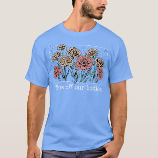 Verbote für Vintage Blume in unseren Gremien Femin T-Shirt