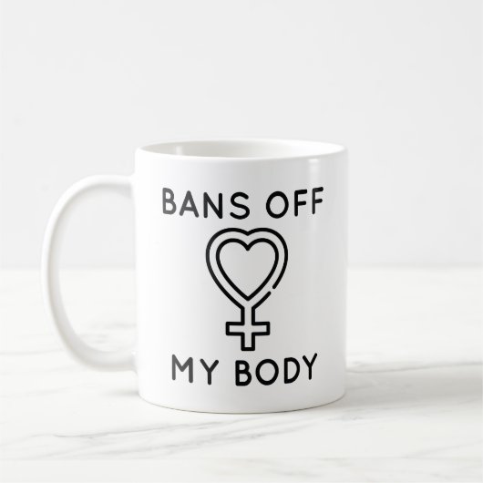 Verbote meines Körpers Kaffeetasse (Links)