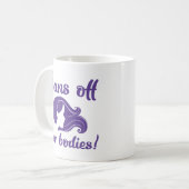 Verbote unserer Organe Kaffeetasse (Vorderseite Links)