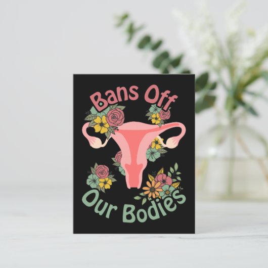 Verbote unserer Organe Postkarte (Stehend Vorderseite)