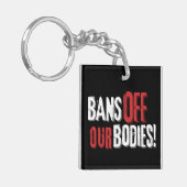 Verbote unserer Organe pro Wahl Schlüsselanhänger (Vorderseite links)