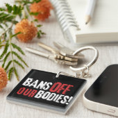 Verbote unserer Organe pro Wahl Schlüsselanhänger (Vorderseite rechts)