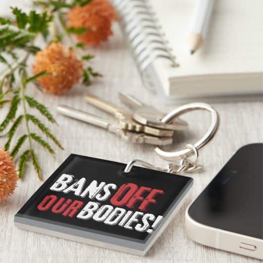 Verbote unserer Organe pro Wahl Schlüsselanhänger (Vorderseite rechts)