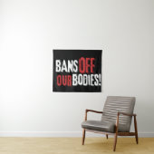 Verbote unserer Organe pro Wahl Wandteppich (Beispiel (Horizontal))