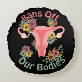 Verbote unserer Organe Rundes Kissen