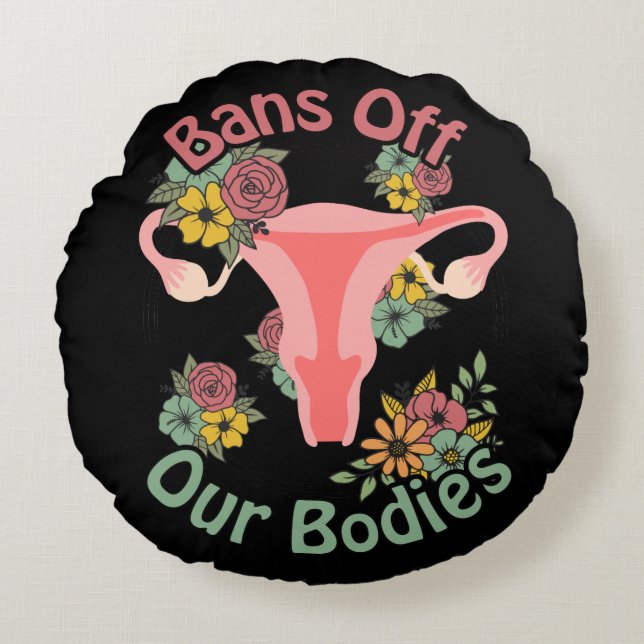 Verbote unserer Organe Rundes Kissen (Vorderseite)