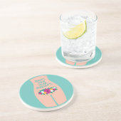 Verbote von unserem Körper Aqua Getränkeuntersetzer (Seite)