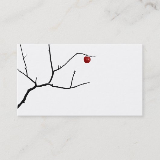 Verboten durch Leslie-Paprikaschoten Visitenkarte (Vorderseite)