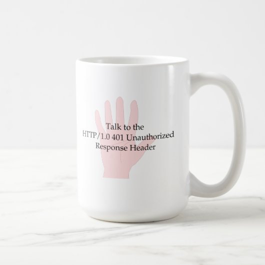 Verboten Kaffeetasse (Rechts)