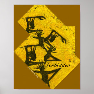 verboten poster
