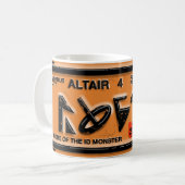 VERBOTENE AUTOGENEHMIGUNG, Altair 4 Kaffeetasse (Vorderseite Links)