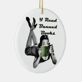 Verbotene Buch-Verzierung Keramik Ornament (Rechts)
