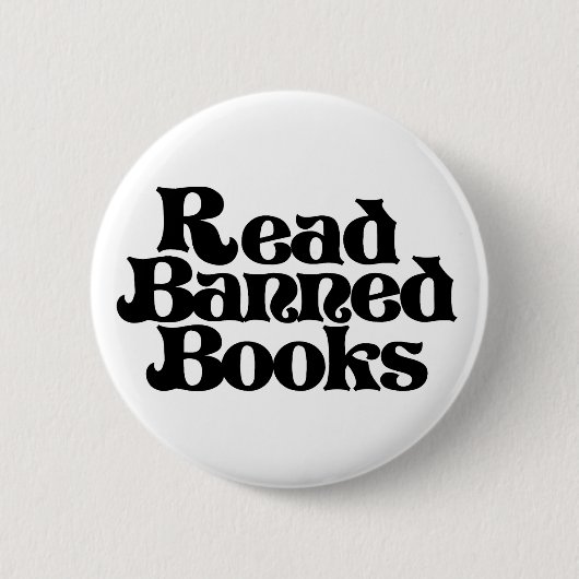 Verbotene Bücher lesen Button (Vorderseite)