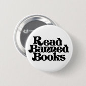 Verbotene Bücher lesen Button (Vorne & Hinten)