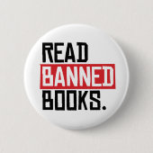 Verbotene Bücher lesen Button (Vorderseite)