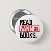 Verbotene Bücher lesen Button (Vorne & Hinten)