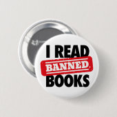 Verbotene Bücher lesen Button (Vorne & Hinten)