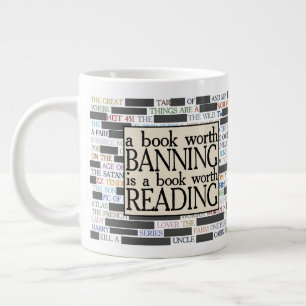 Verbotene Bücher   Lesen   Jumbo-Tasse