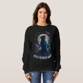 Verbotene Bücher lesen Sweatshirt (Vorne ganz)
