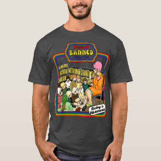 Verbotene Bücher lesen T-Shirt