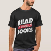 Verbotene Bücher lesen T-Shirt (Vorderseite)