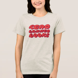 Verbotene Bücher lesen Tri-Blend Shirt