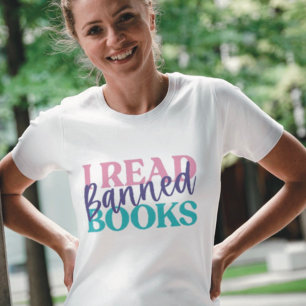 Verbotene Bücher T-Shirt lesen