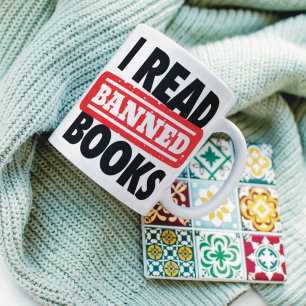 Verbotene Bücher Tasse