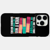 Verbotene Bücher Zitat Case-Mate iPhone Hülle (Rückseite (Horizontal))
